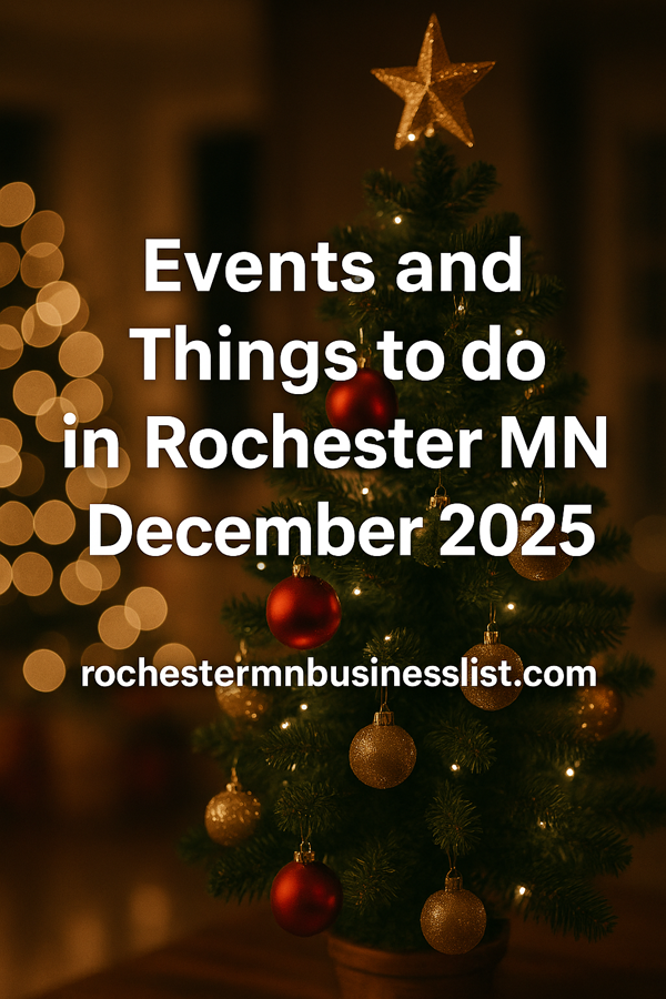 Read more about the article Events and Things to do December 2025 in Rochester MN