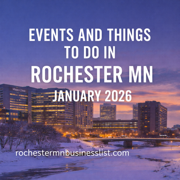 Read more about the article Events and Things to do January 2026 in Rochester MN