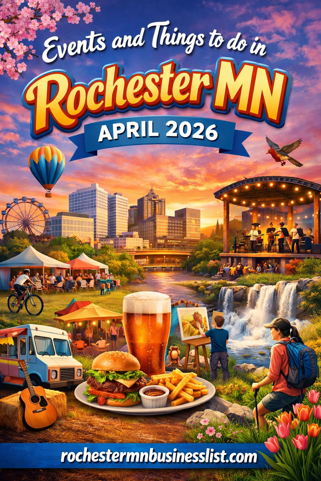 Read more about the article Events and Things to do April 2026 in Rochester MN