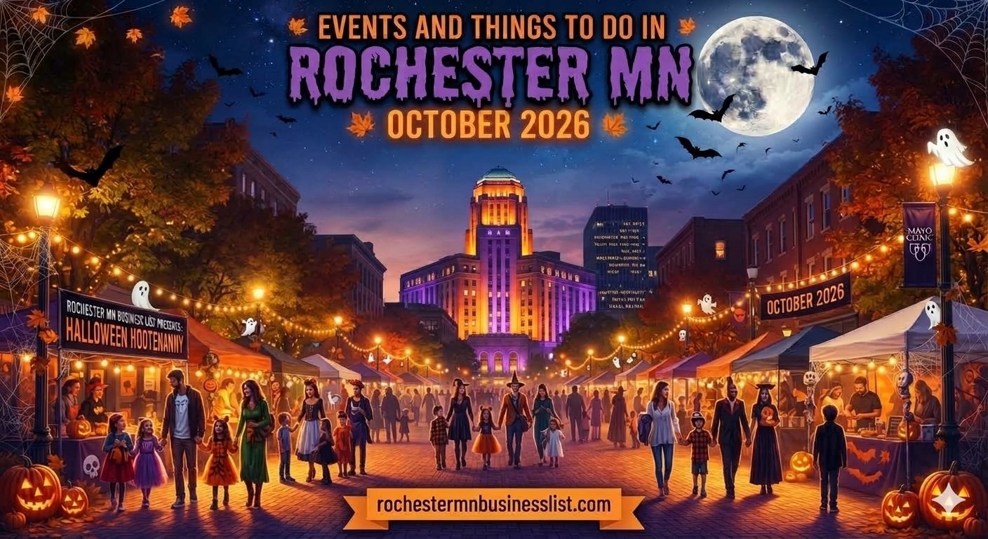 You are currently viewing Events and Things to do October 2026 in Rochester MN