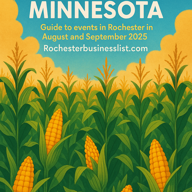 Discover Rochester Minnesota Guide to events in August and September 2025